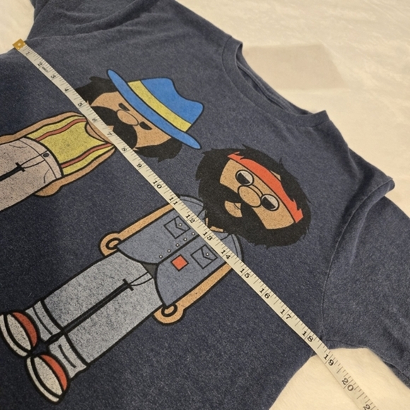 Cheech & Chong Men's Graphic Cartoon Short Sleeve Tee‎ Shirt Small - Picture 7 of 9